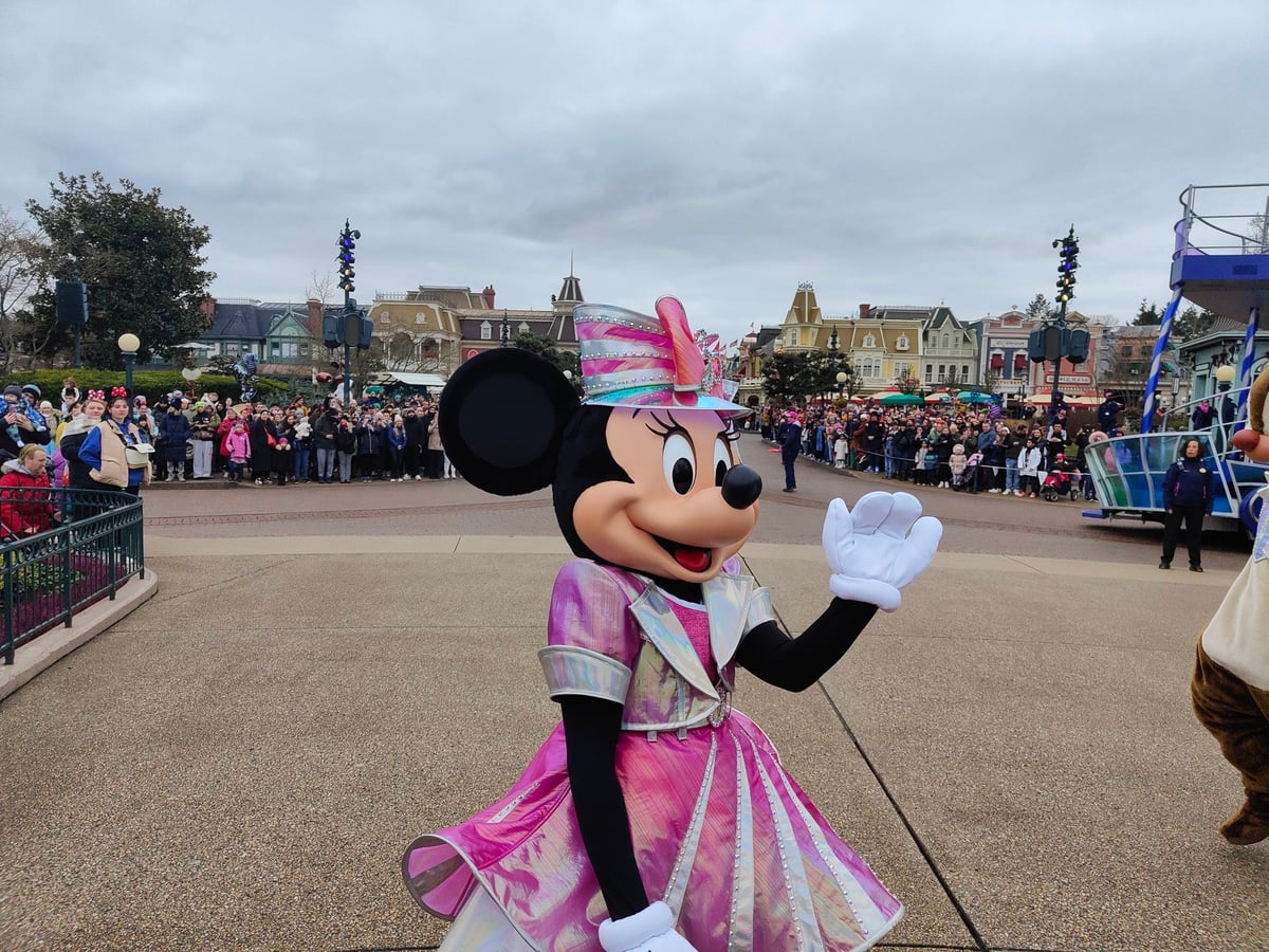 Parque Disney, atracción o escena de la visita a Disneyland París
