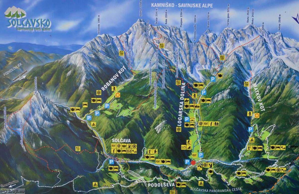 Paisaje, localidad, monumento o escena urbana de Eslovenia