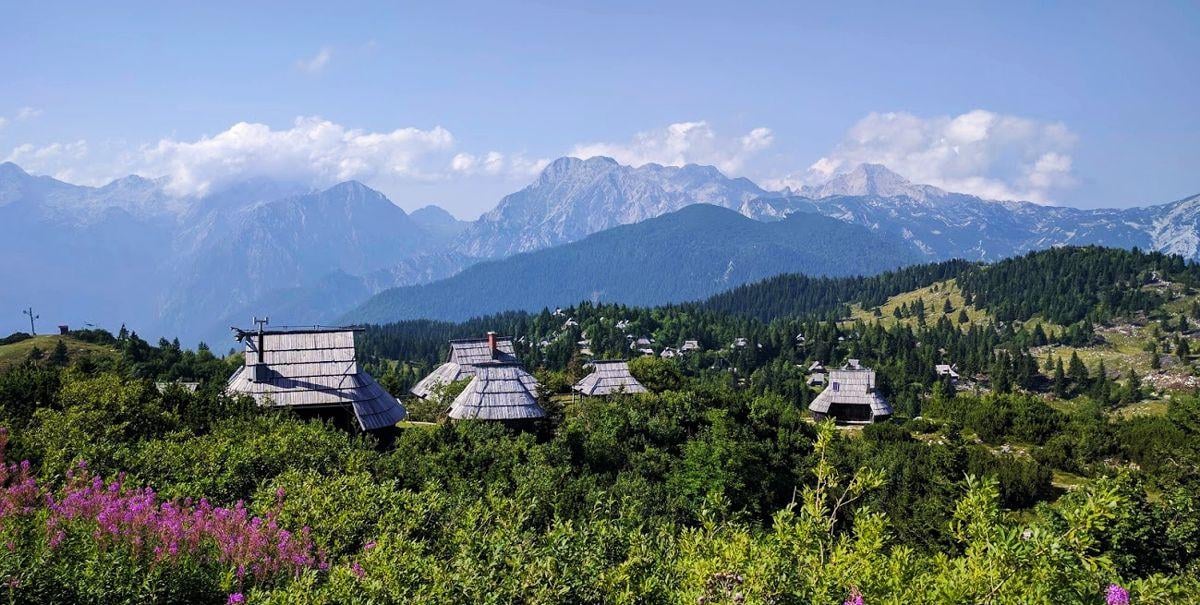 Paisaje, localidad, monumento o escena urbana de Eslovenia