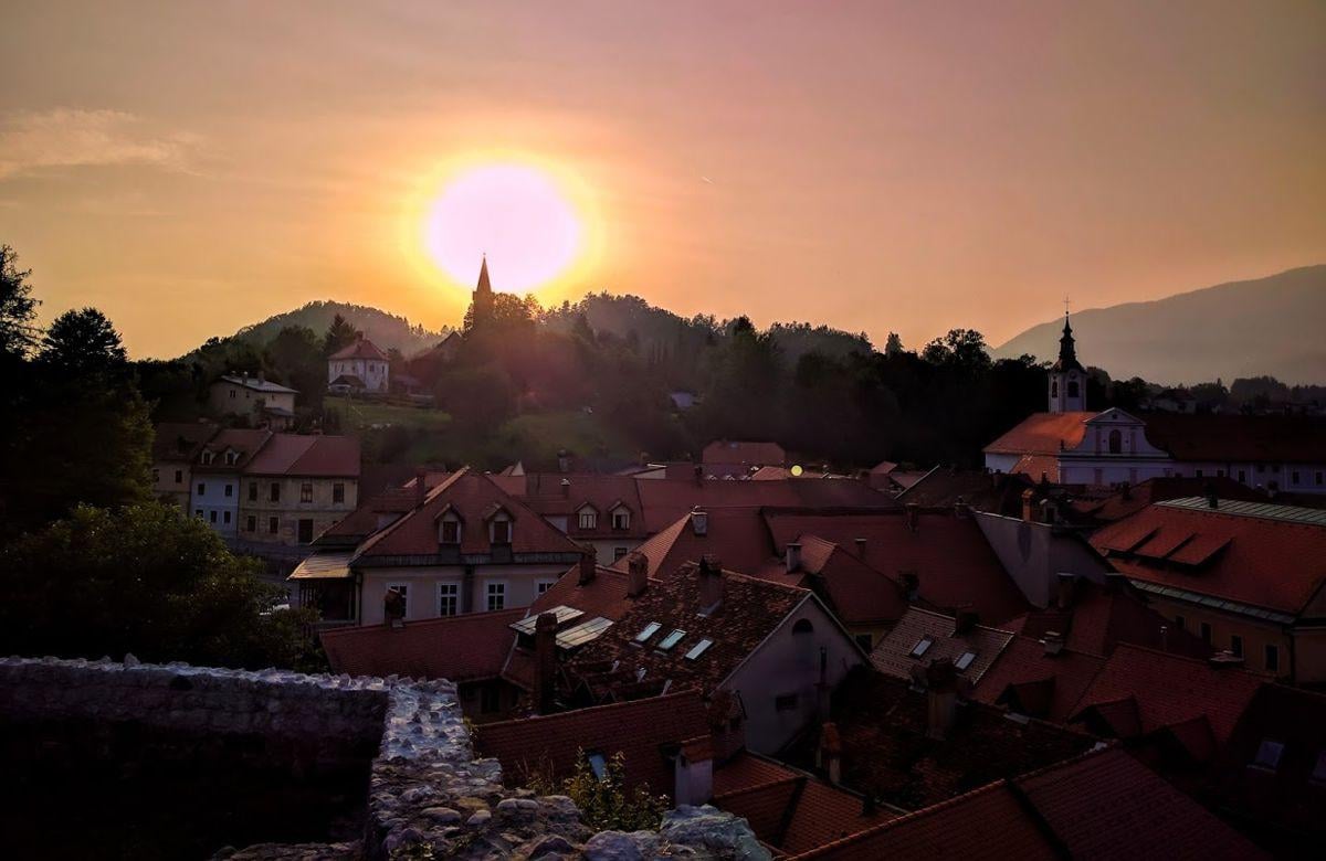 Paisaje, localidad, monumento o escena urbana de Eslovenia