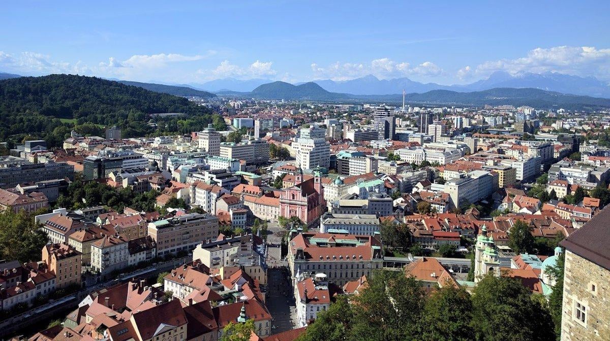 Paisaje, localidad, monumento o escena urbana de Eslovenia