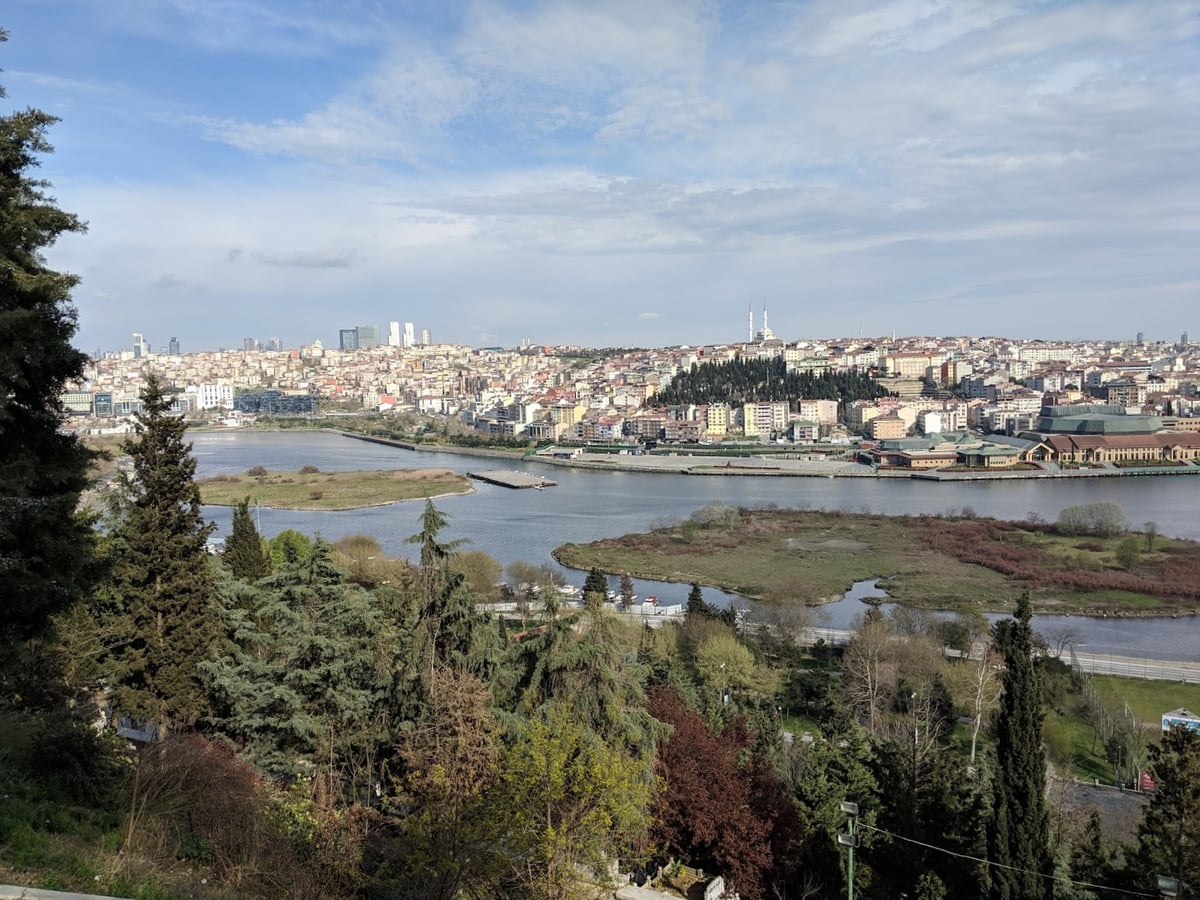 Calle, mezquita, monumento, paisaje o escena urbana de Estambul