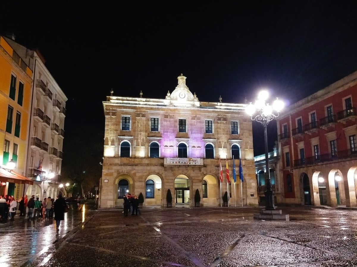 Calle, edificio, monumento o paisaje urbano de Gijón
