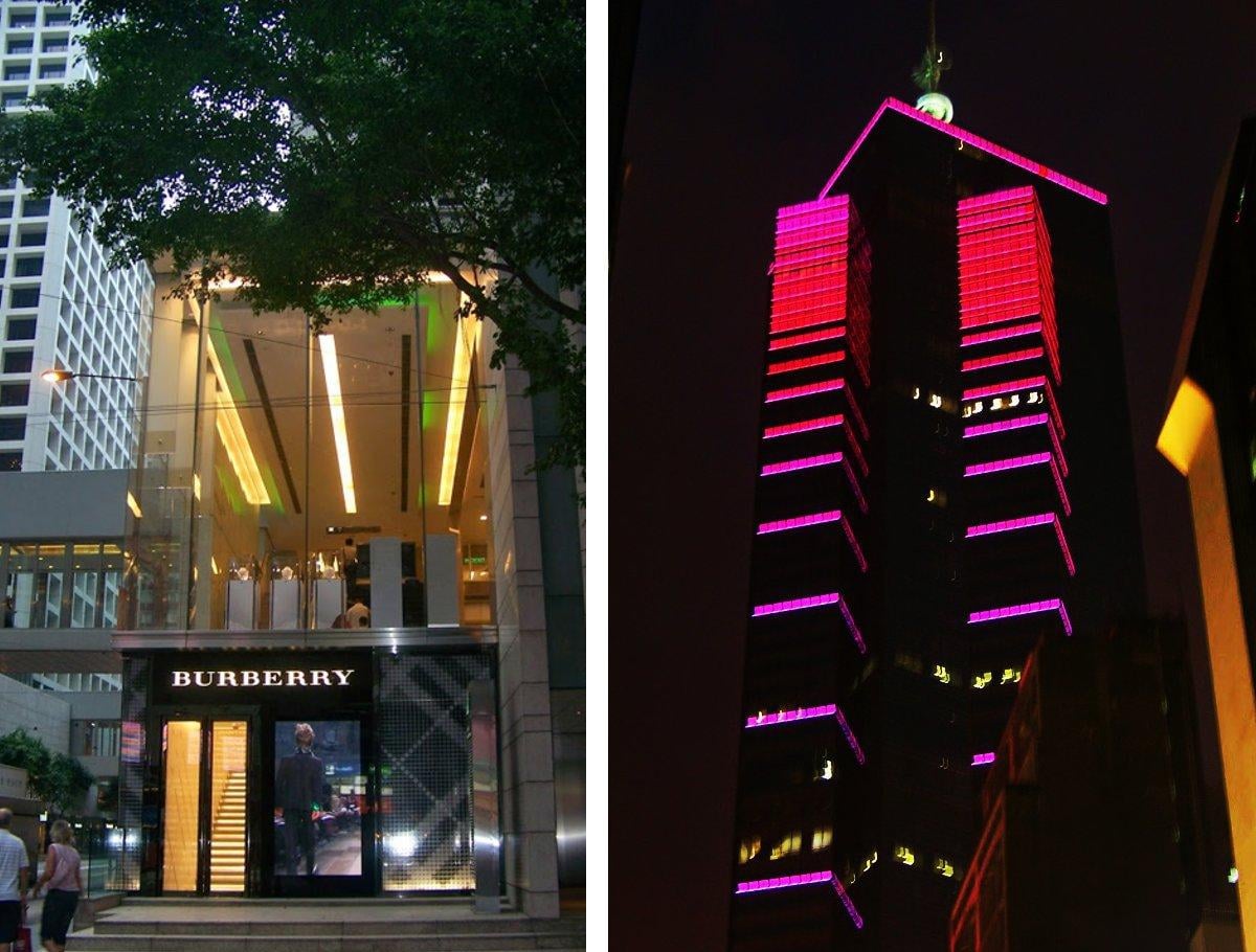 Calle, edificio, paisaje o escena urbana de Hong Kong