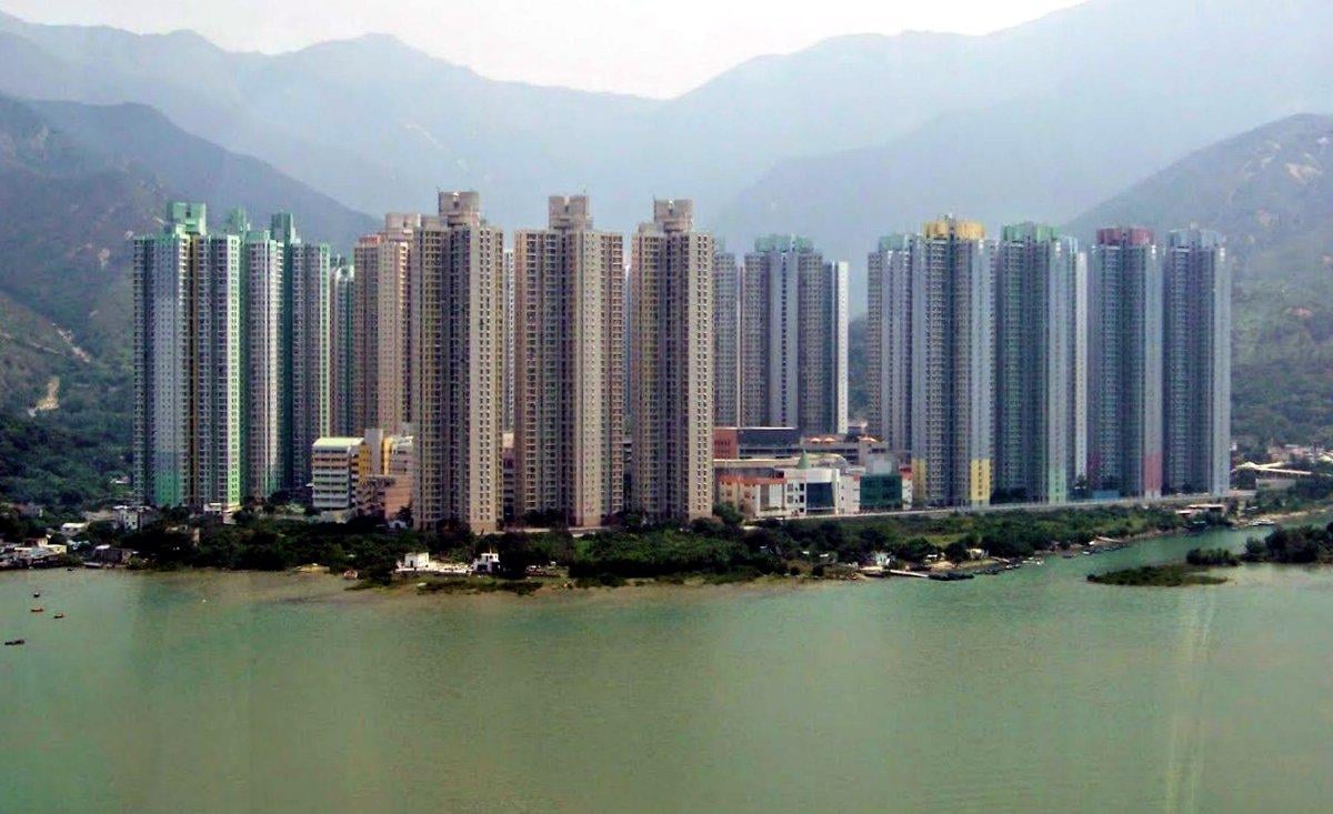 Calle, edificio, paisaje o escena urbana de Hong Kong