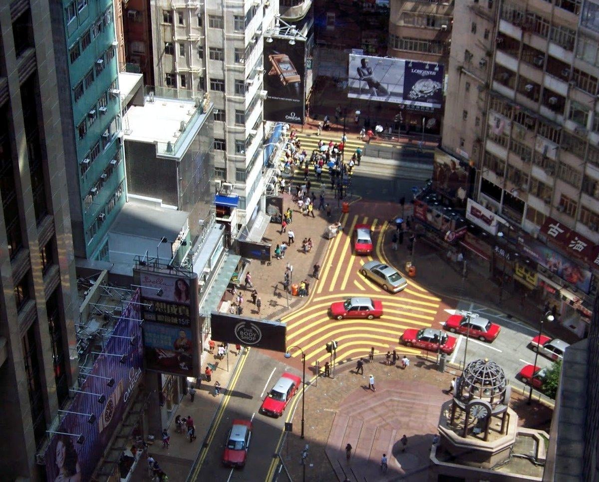 Calle, edificio, paisaje o escena urbana de Hong Kong