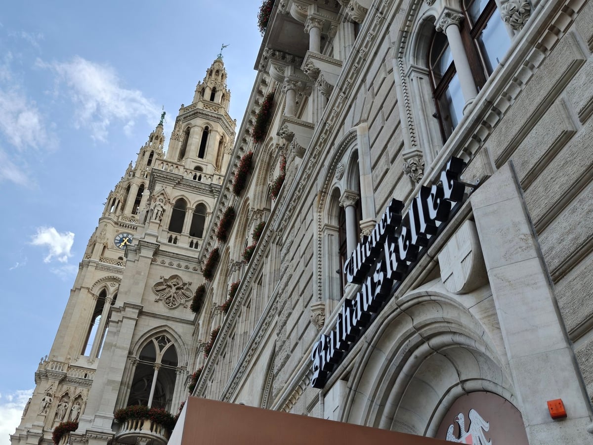 Ayuntamiento de Viena (Wiener Rathaus), un emblemático edificio de arquitectura neogótica situado en la capital de Austria.