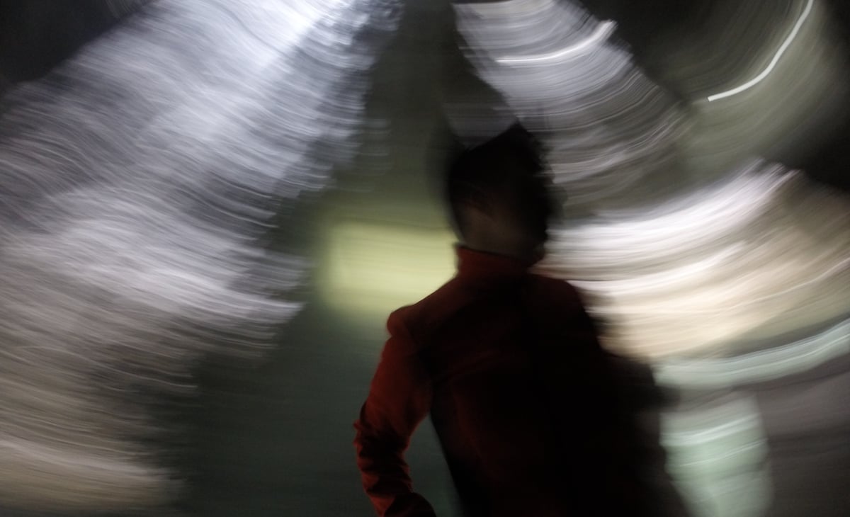 Foto de Juanjo Marcos con desenfoque de movimiento