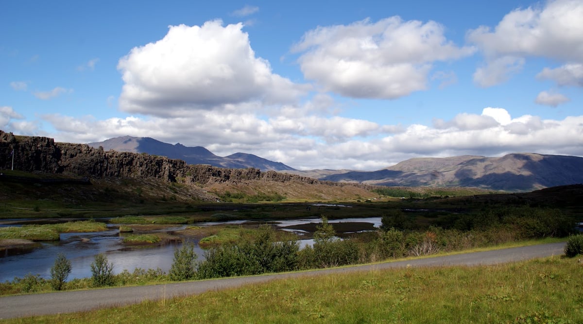 Paisaje, localidad, carretera o escena natural de Islandia