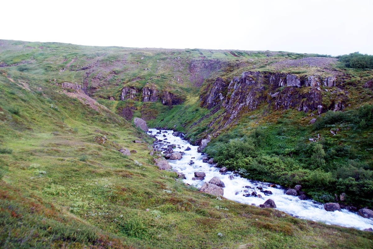 Paisaje, localidad, carretera o escena natural de Islandia