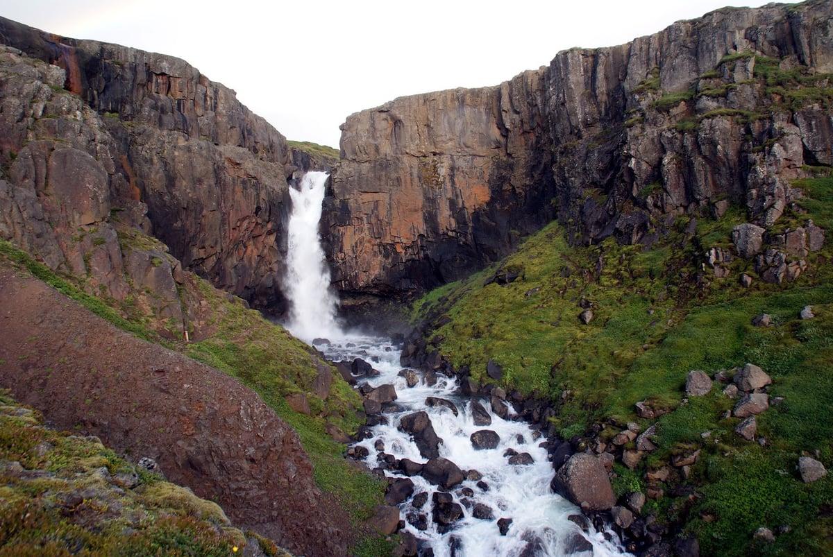 Paisaje, localidad, carretera o escena natural de Islandia