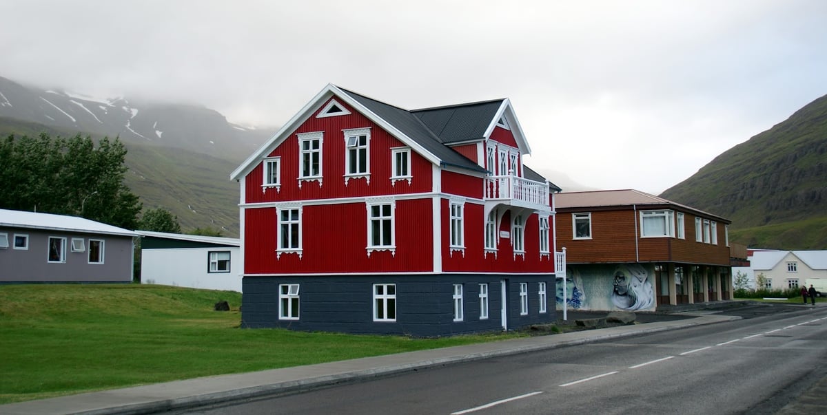 Paisaje, localidad, carretera o escena natural de Islandia