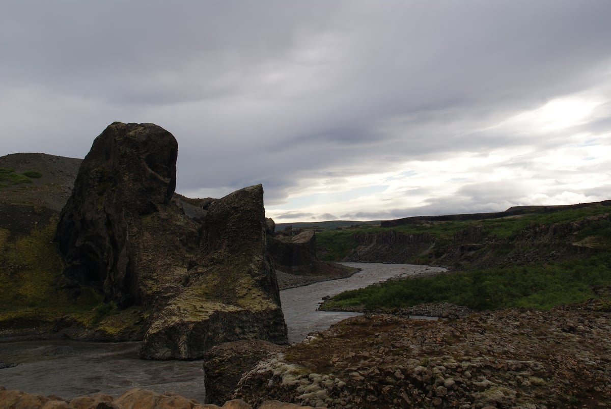Paisaje, localidad, carretera o escena natural de Islandia