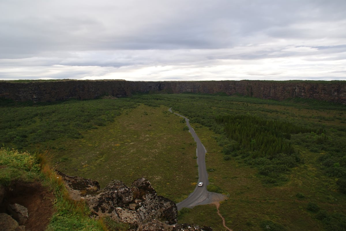 Paisaje, localidad, carretera o escena natural de Islandia