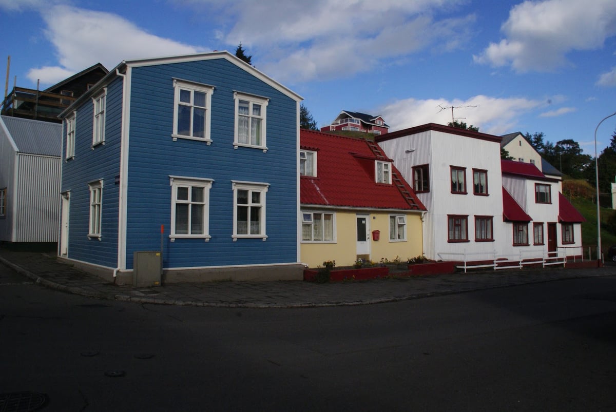 Paisaje, localidad, carretera o escena natural de Islandia