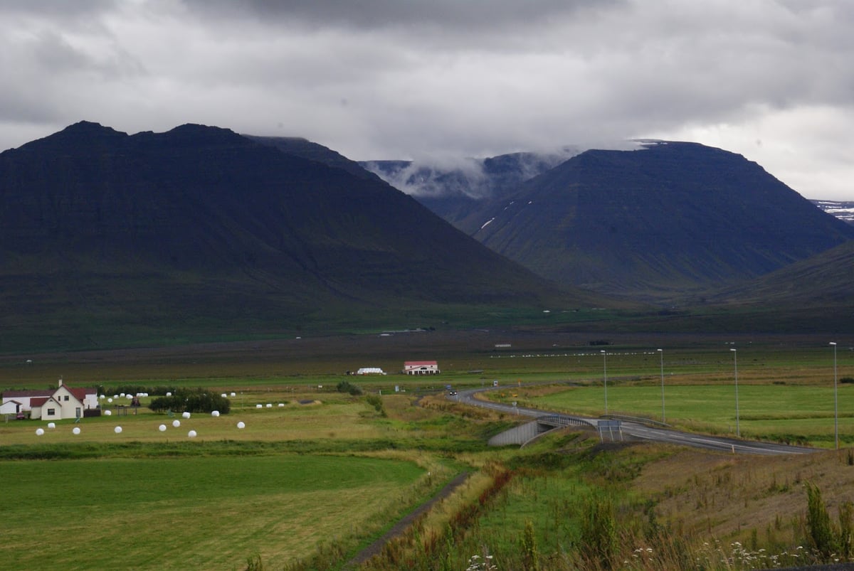 Paisaje, localidad, carretera o escena natural de Islandia