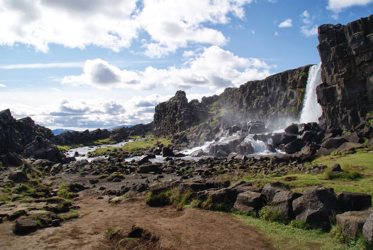 Paisaje, localidad, carretera o escena natural de Islandia