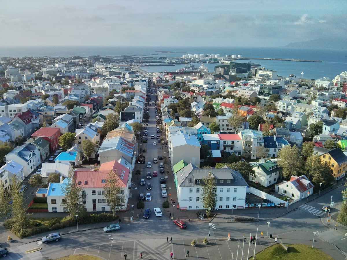 Paisaje, localidad, carretera o escena natural de Islandia