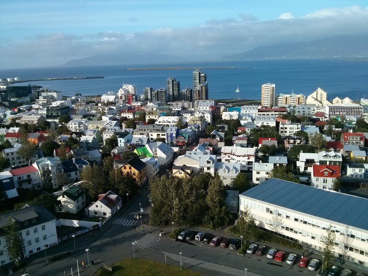 Paisaje, localidad, carretera o escena natural de Islandia