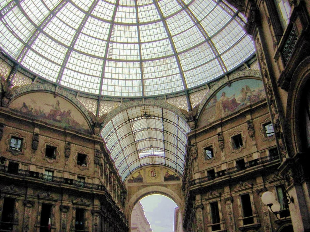 Cupula de La Galleria Vittorio Emanuele II
