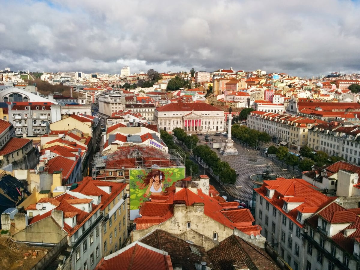 Calle, edificio, monumento o paisaje urbano de Lisboa