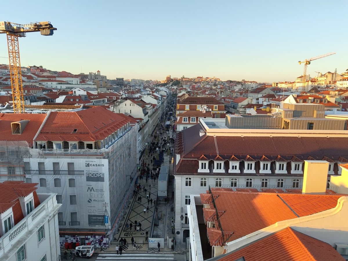 Calle, edificio, monumento o paisaje urbano de Lisboa