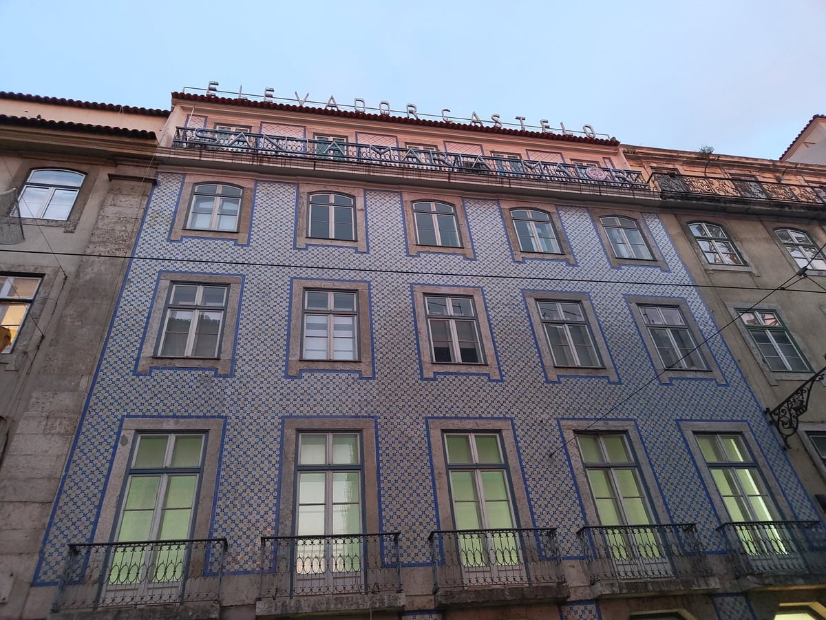 Calle, edificio, monumento o paisaje urbano de Lisboa