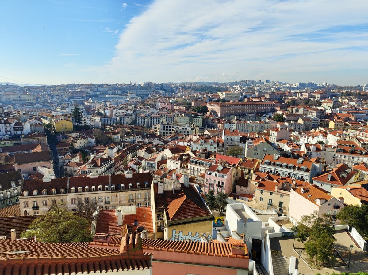 Calle, edificio, monumento o paisaje urbano de Lisboa