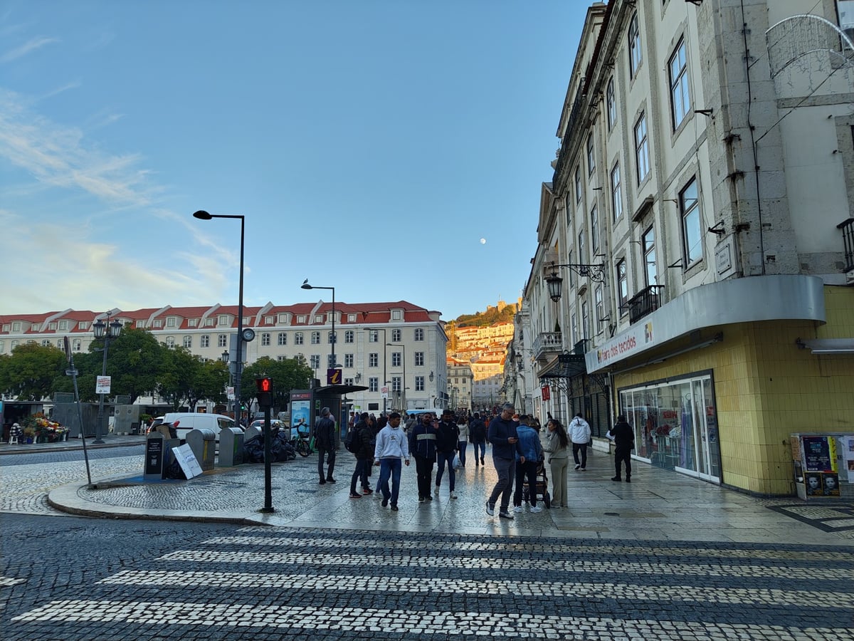 Calle, edificio, monumento o paisaje urbano de Lisboa