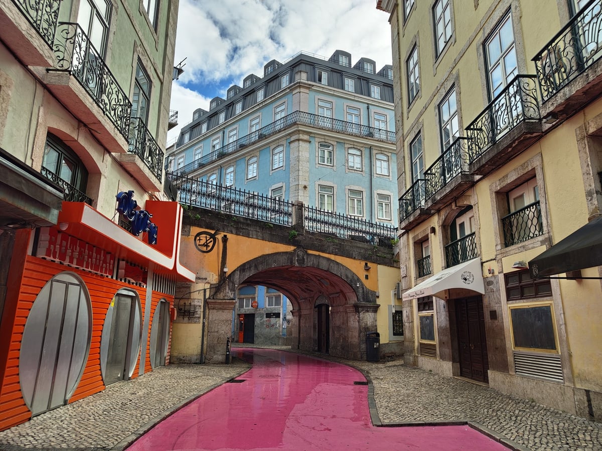 Calle, edificio, monumento o paisaje urbano de Lisboa