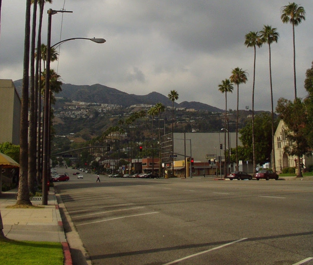 Calle, edificio, monumento o paisaje urbano de Los Ángeles.