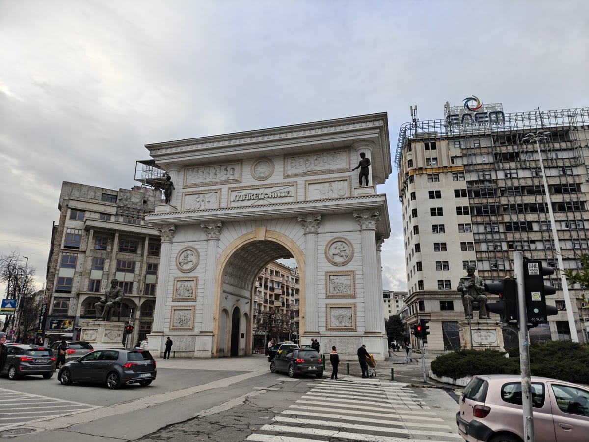 Paisaje, ciudad, monumento o escena de Macedonia