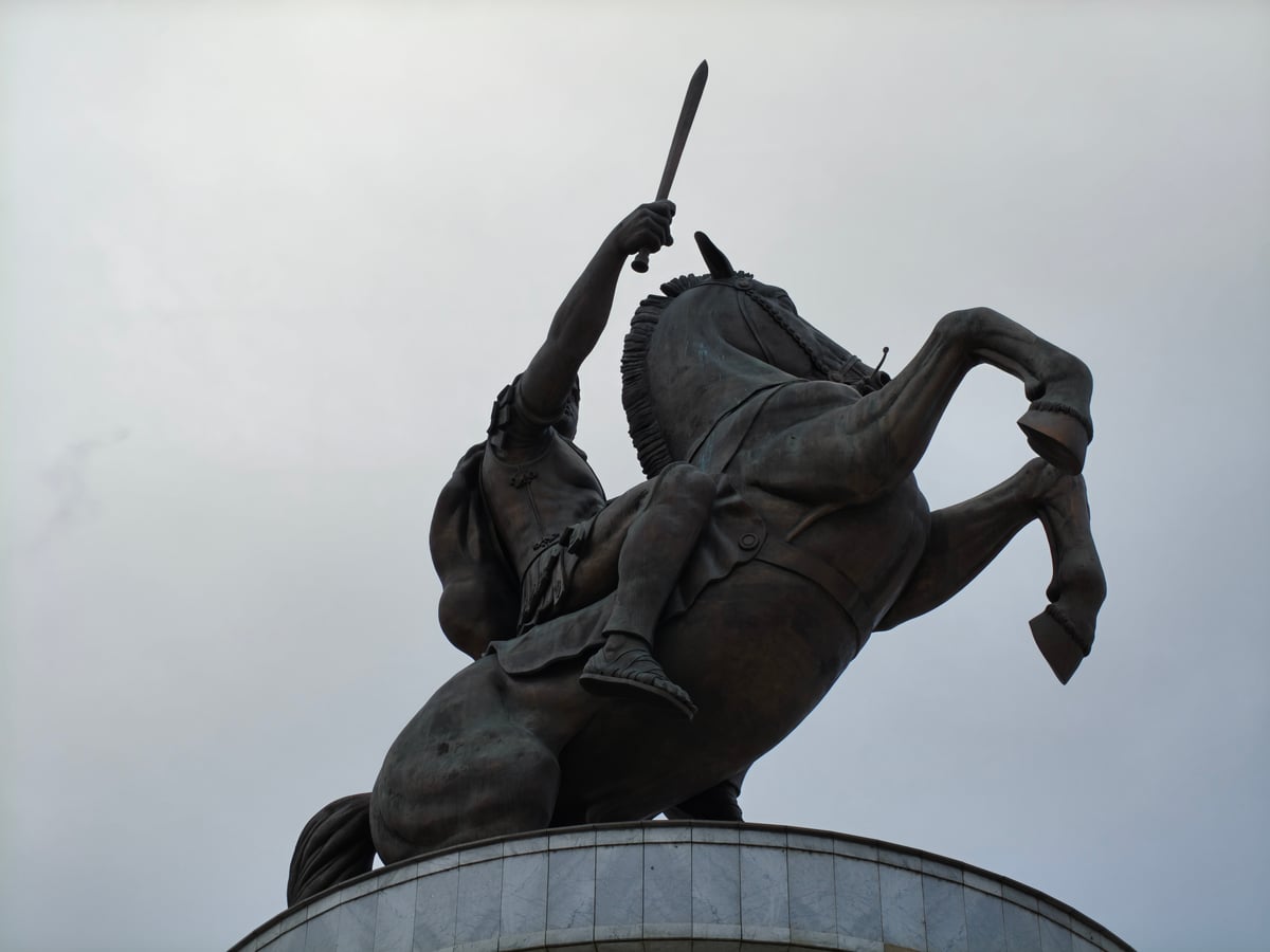 Paisaje, ciudad, monumento o escena de Macedonia