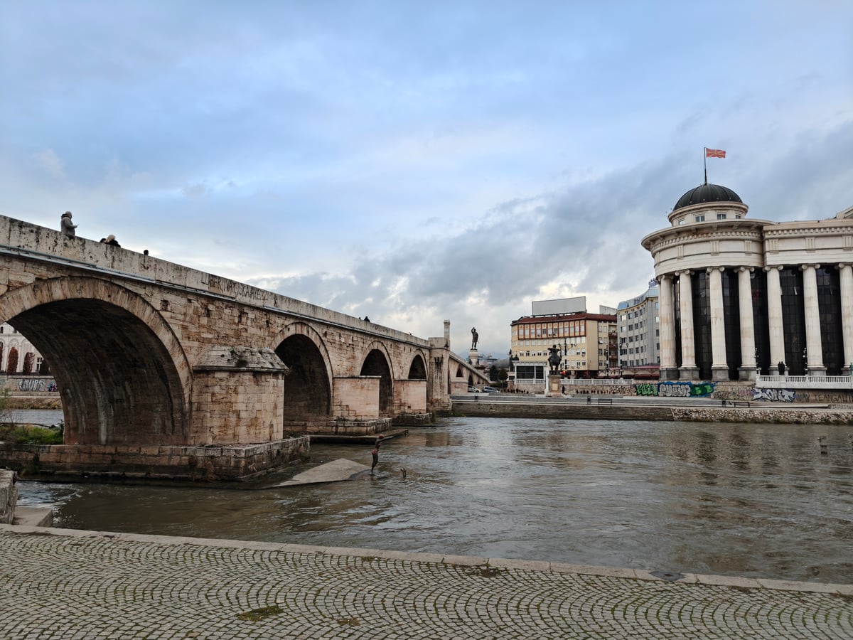 Paisaje, ciudad, monumento o escena de Macedonia