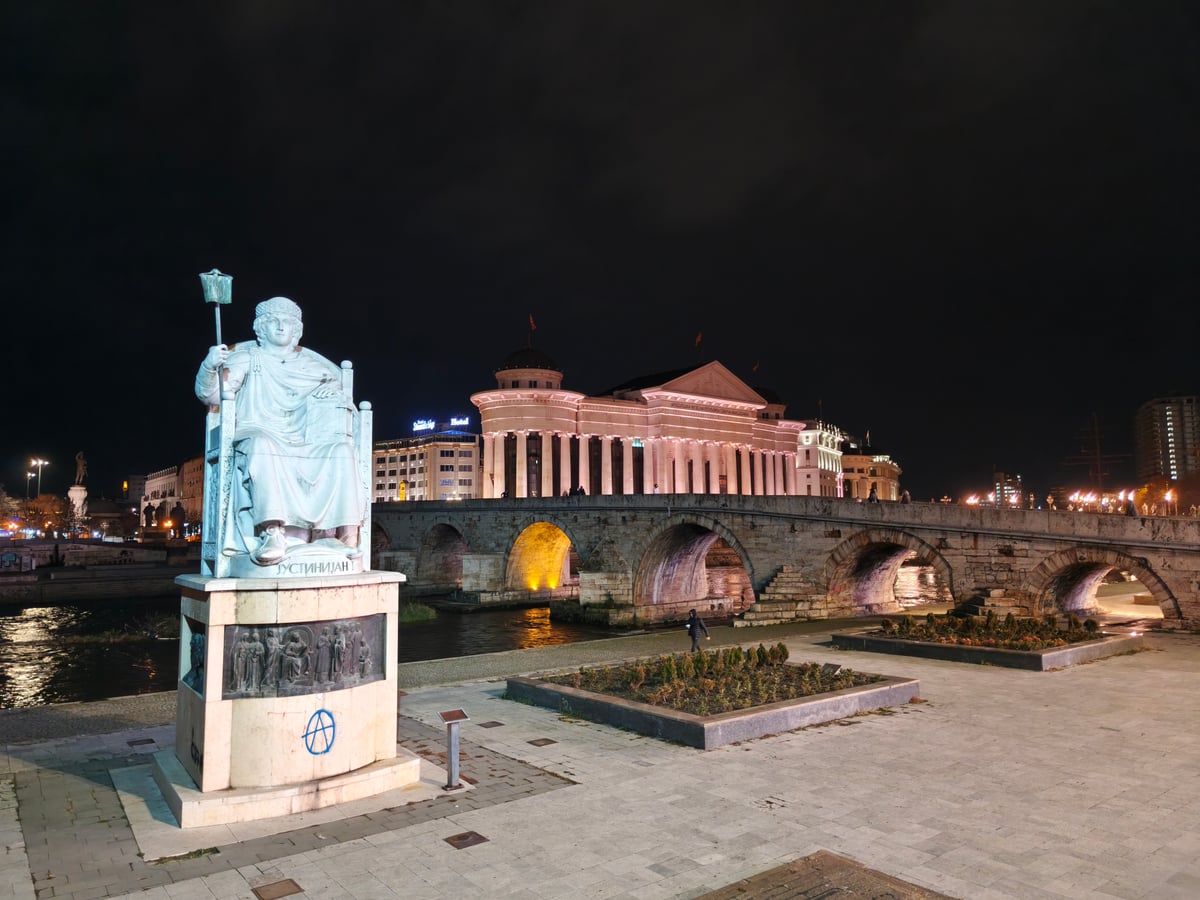 Paisaje, ciudad, monumento o escena de Macedonia
