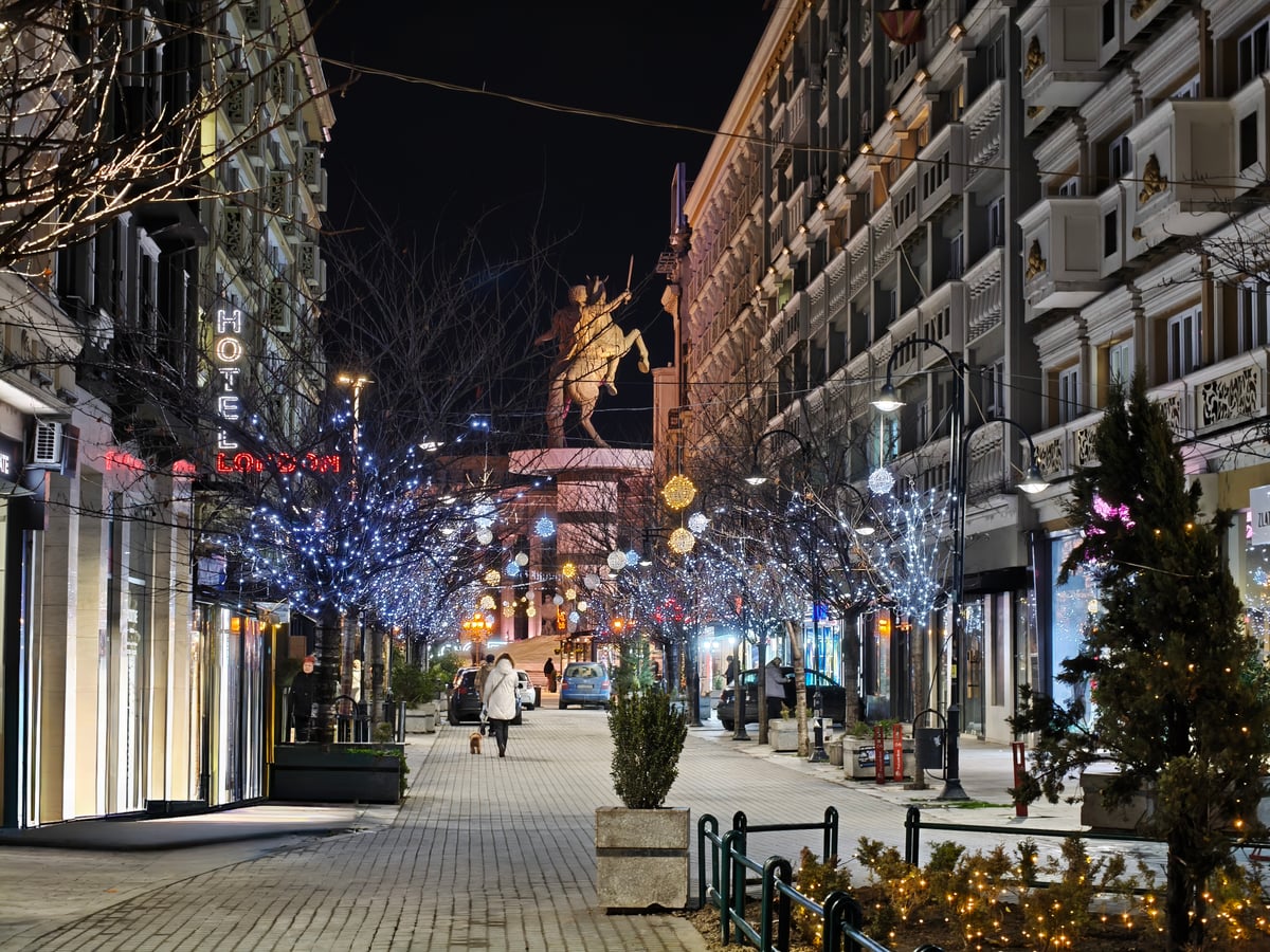 Paisaje, ciudad, monumento o escena de Macedonia
