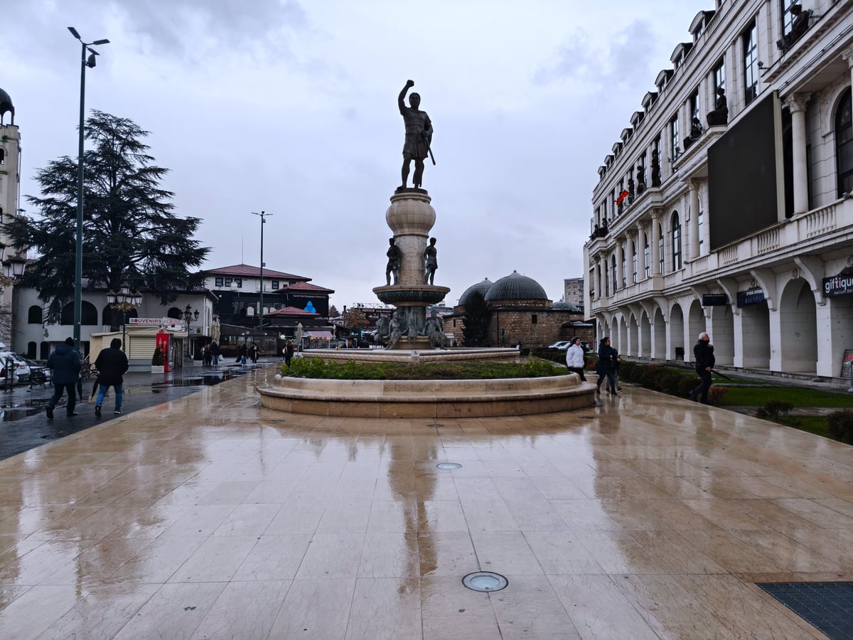 Paisaje, ciudad, monumento o escena de Macedonia