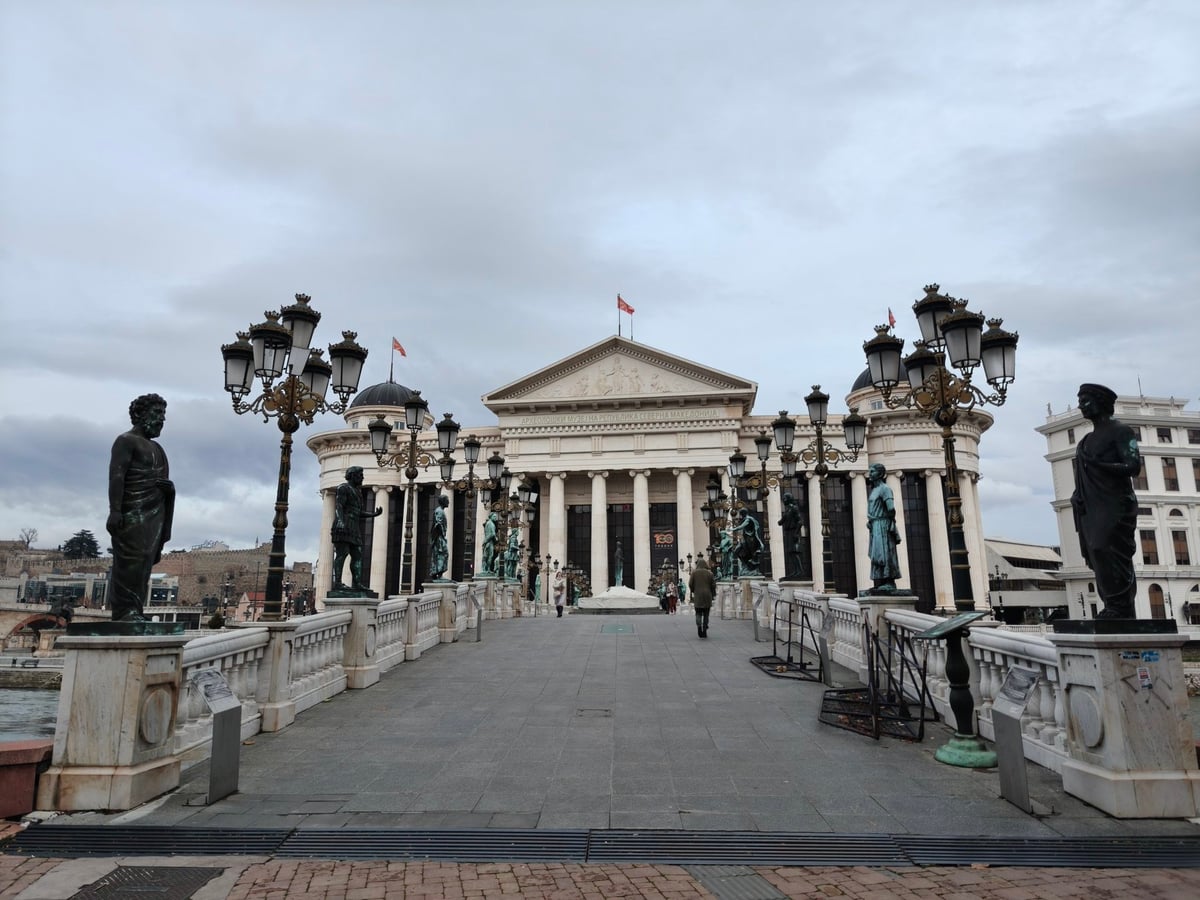 Paisaje, ciudad, monumento o escena de Macedonia