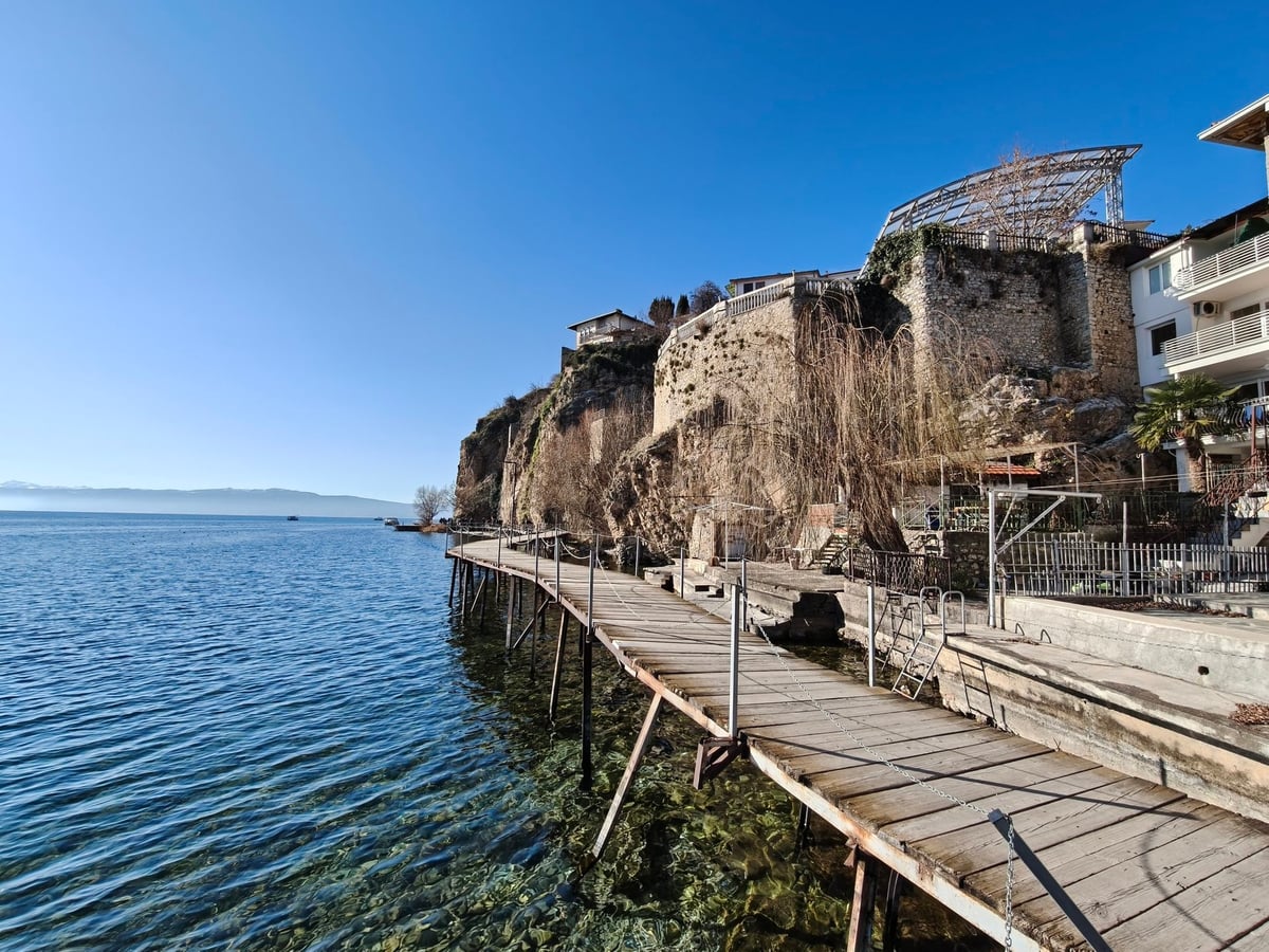 Paisaje, ciudad, monumento o escena de Macedonia.