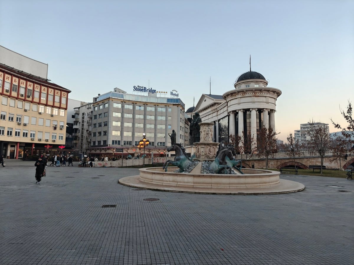 Paisaje, ciudad, monumento o escena de Macedonia