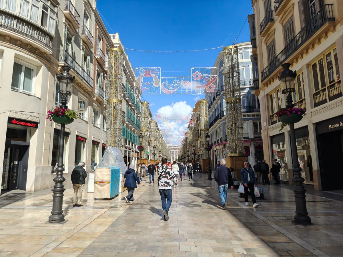 Calle, edificio, monumento o paisaje urbano de Málaga