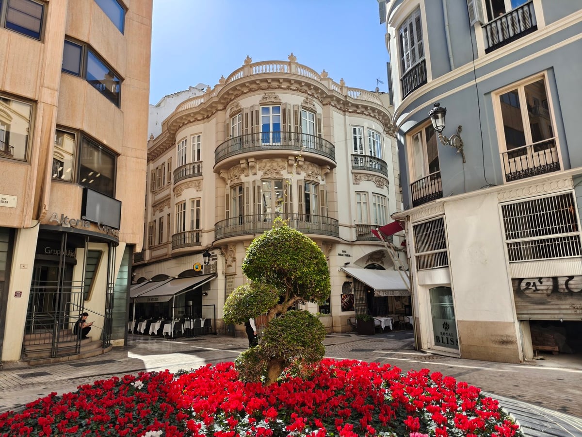 Calle, edificio, monumento o paisaje urbano de Málaga