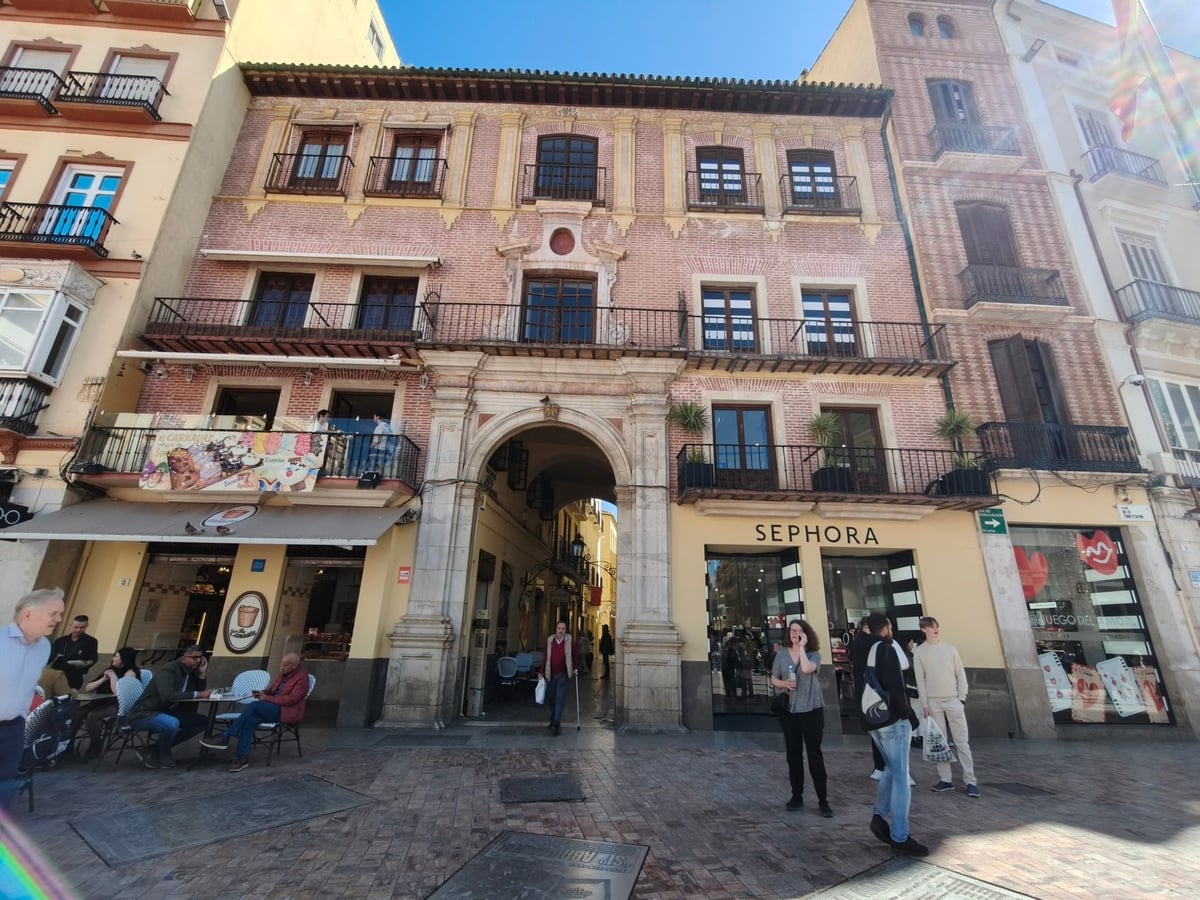Calle, edificio, monumento o paisaje urbano de Málaga