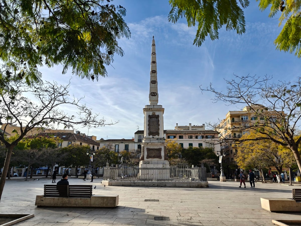Calle, edificio, monumento o paisaje urbano de Málaga