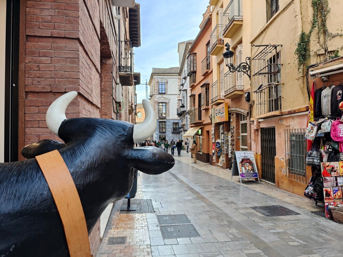 Calle, edificio, monumento o paisaje urbano de Málaga.