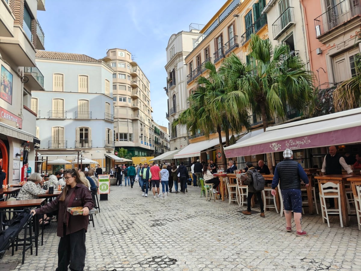 Calle, edificio, monumento o paisaje urbano de Málaga