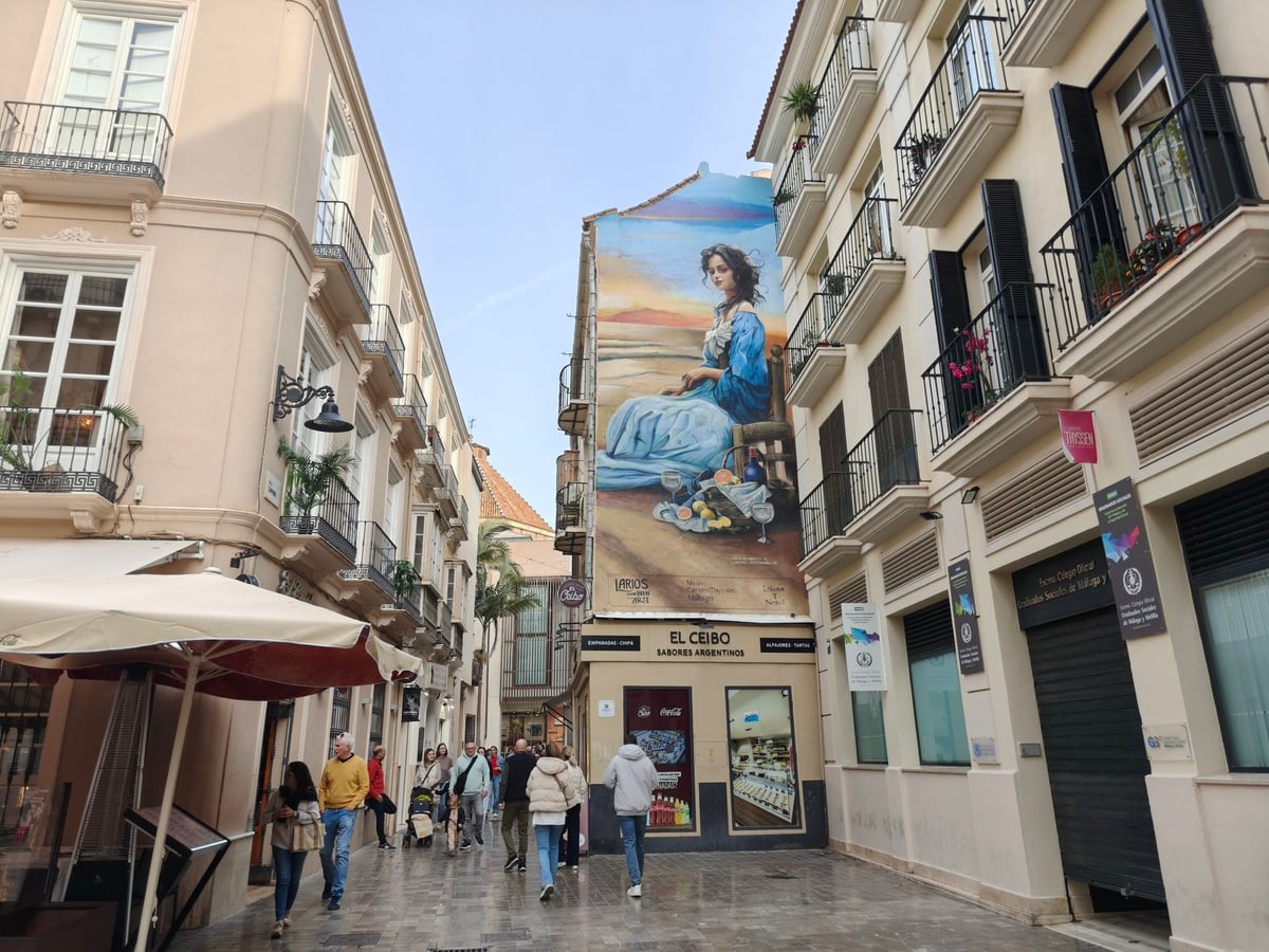 Calle, edificio, monumento o paisaje urbano de Málaga