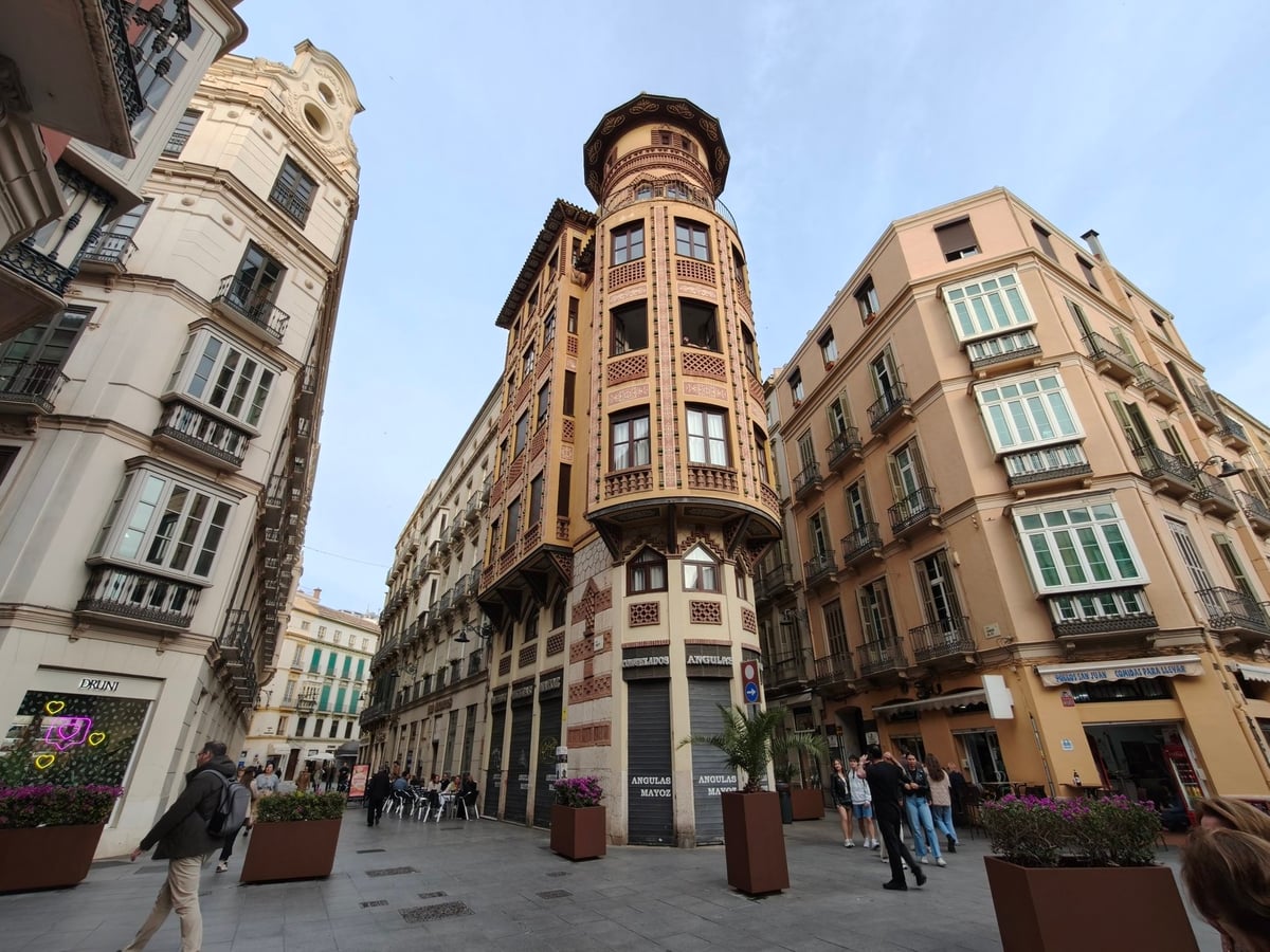 Calle, edificio, monumento o paisaje urbano de Málaga