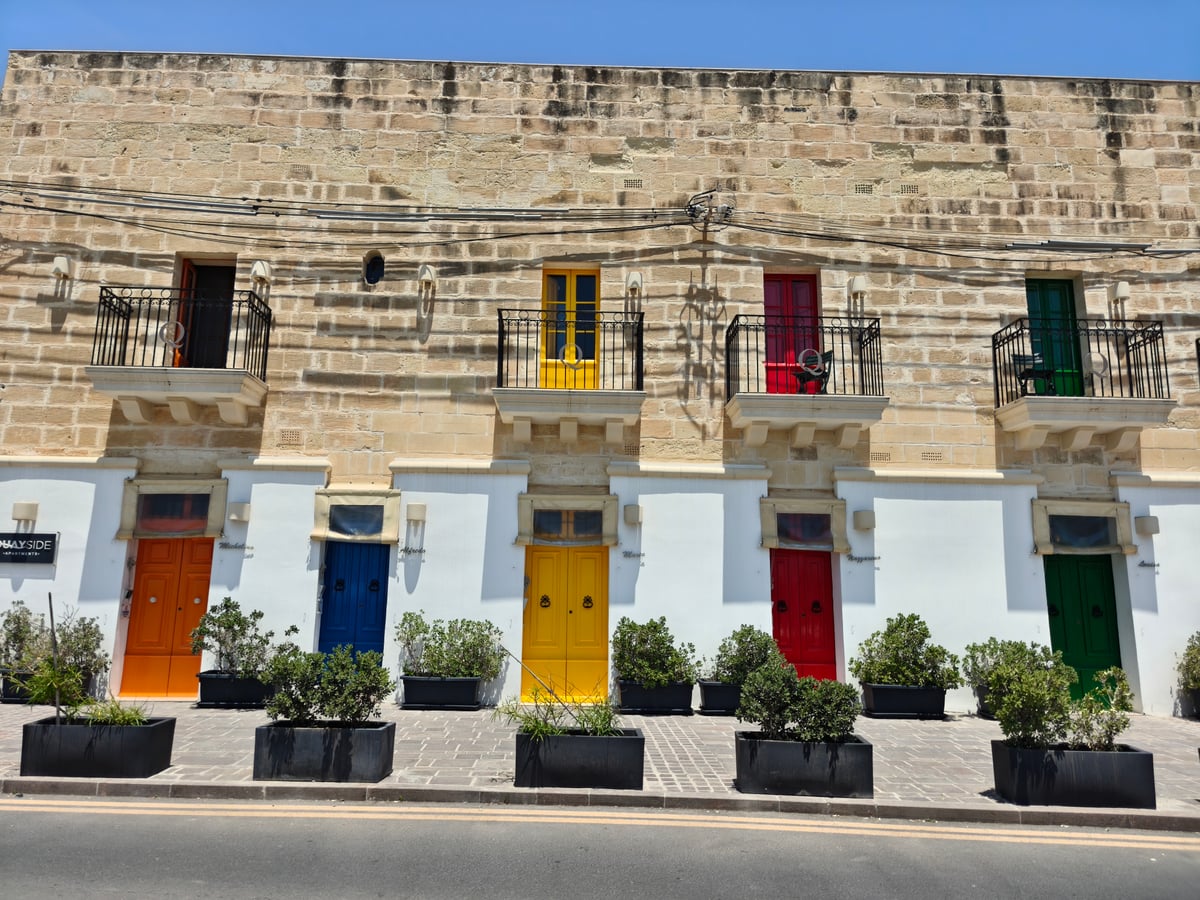 Paisaje, calle, edificio, monumento o escena de Malta