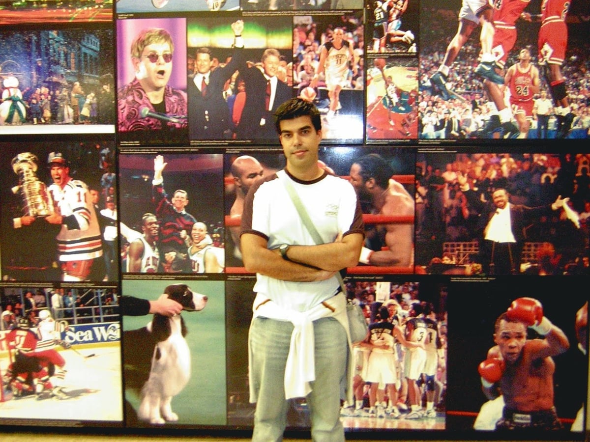 Detalle de la fachada del Madison Square Garden, la sala que da nombre al recinto más famoso de Manhattan.